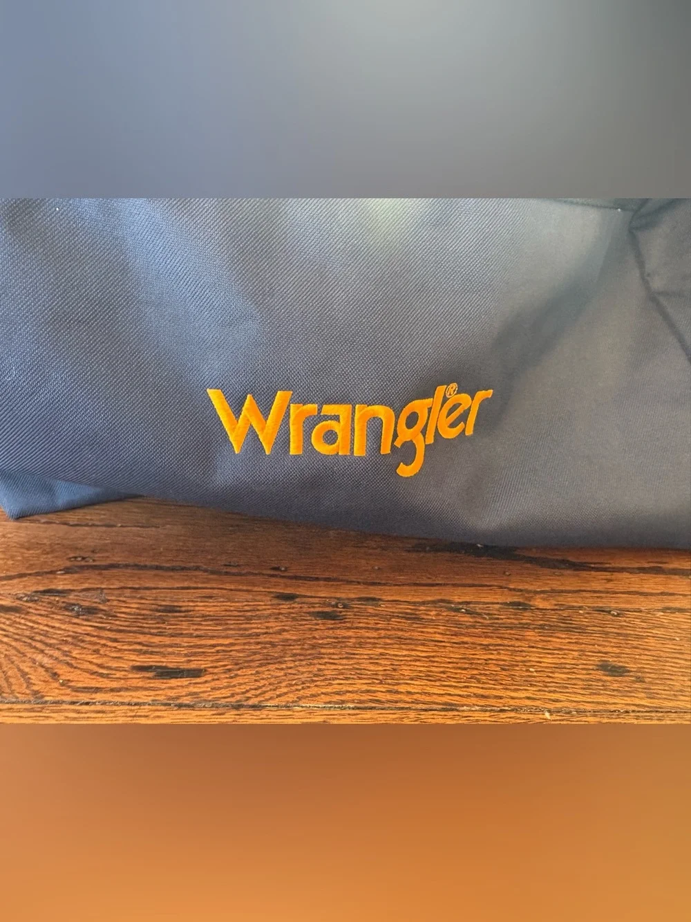 NEW Classic Wrangler Buck's Bags Navy Blue Duffle Bad 17,5x11,5x8,5